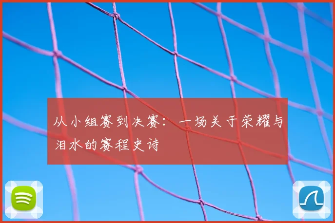 从小组赛到决赛:一场关于荣耀与泪水的赛程史诗