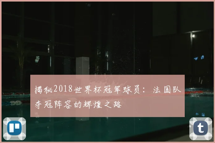 揭秘2018世界杯冠军球员：法国队夺冠阵容的辉煌之路
