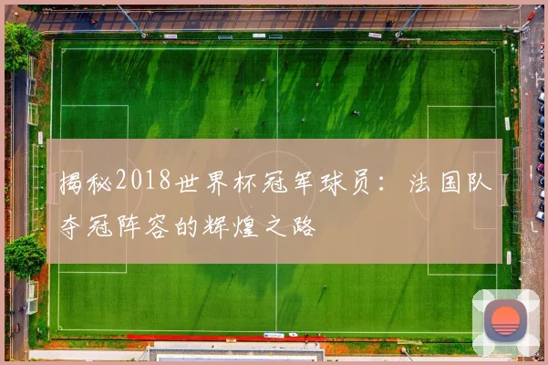 揭秘2018世界杯冠军球员：法国队夺冠阵容的辉煌之路